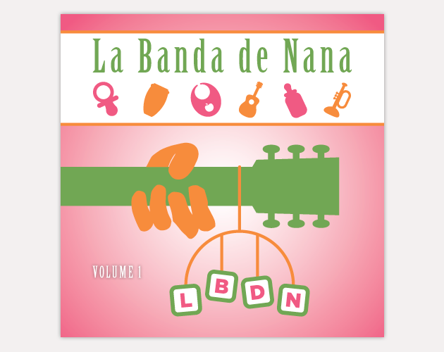 La Banda de Nana Logo & CD